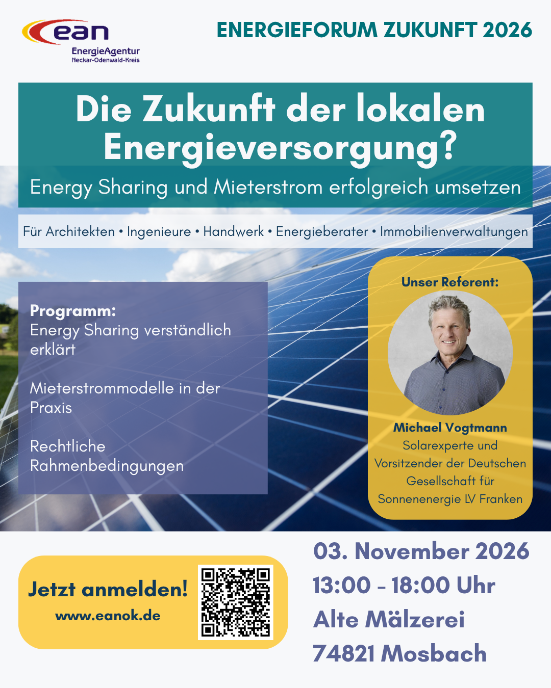 Energieforum Zukunft Plakat Energieforum Zukunft